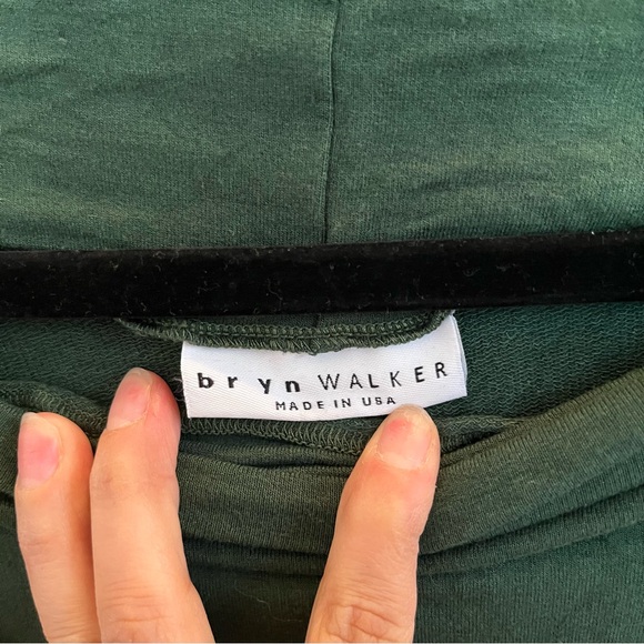 Quiet Luxury Staple Oversized Hunter Green Tunic Minimalist Lagenlook Luxe - Picture 3 of 11